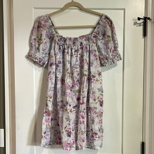 Floral Off-Shoulder Dress